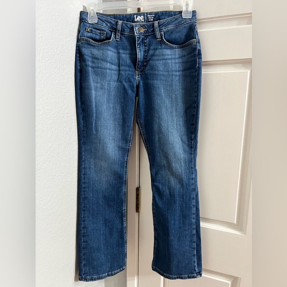 Lee Women's Classic Indigo Boot Cut Jeans